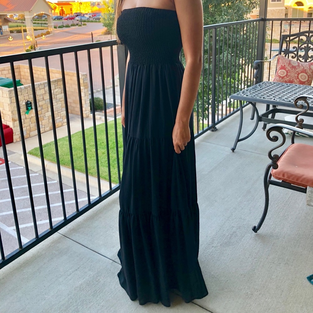 Michael Kors Strapless Maxi